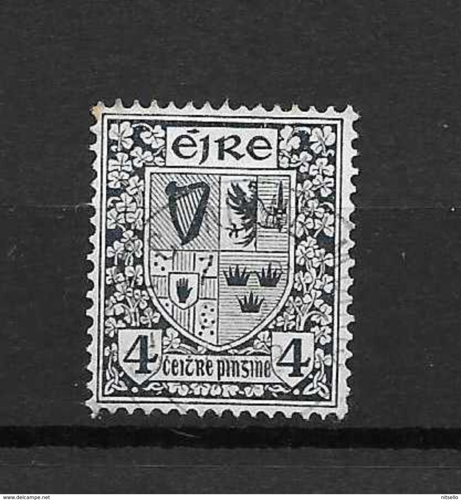 LOTE  1472   ////  (C005)  IRLANDA  EIRE 1922-1924    YVERT Nº: 46 - Usati