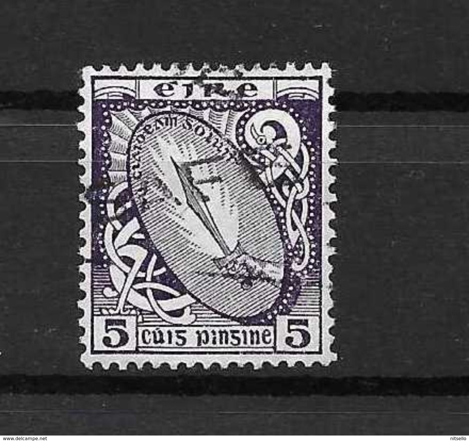 LOTE  1472   ////  (C005)  IRLANDA  EIRE 1922-1924    YVERT Nº: 47 - Usati