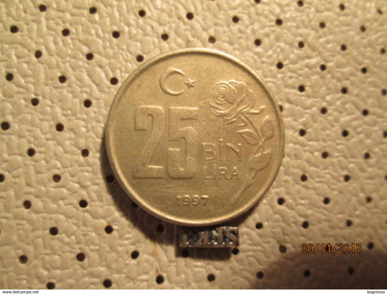 TURKEY 25 Lira 1997 # 4 - Turquia