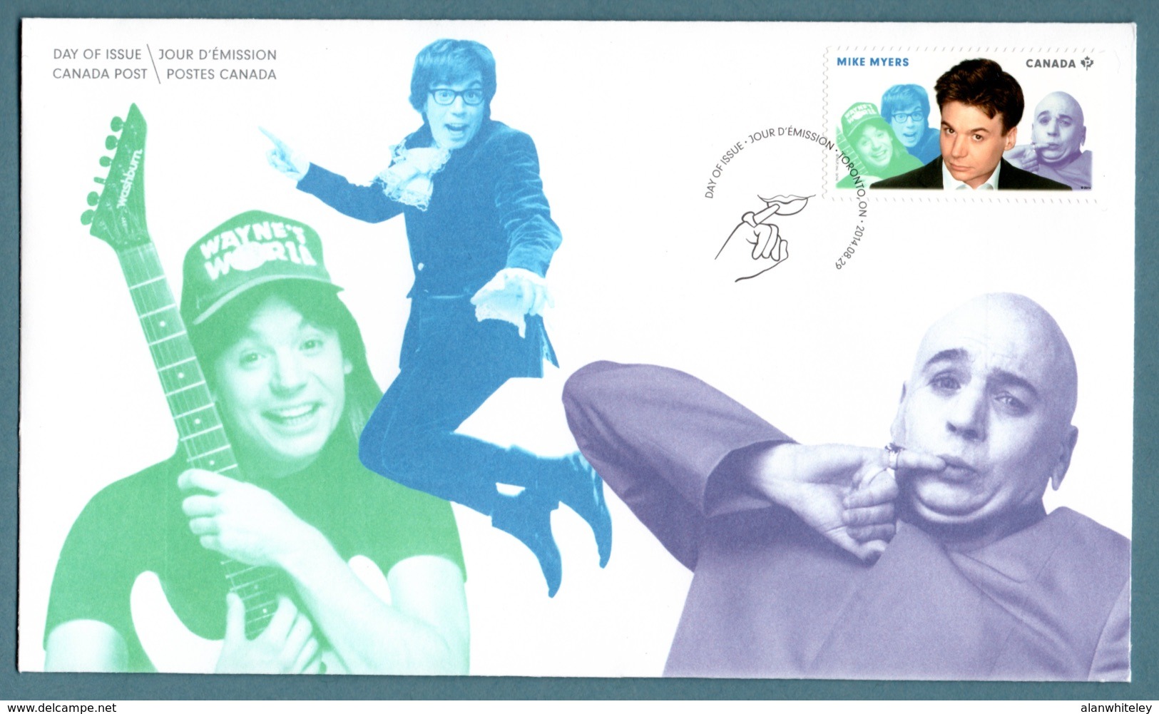 CANADA 2014 Canadian Comedians / Mike Myers: First Day Cover CANCELLED - 2001-2010