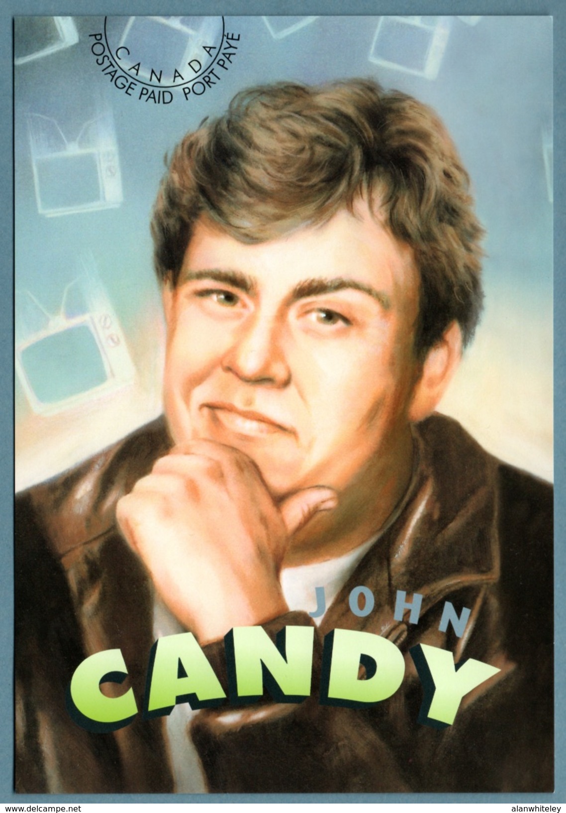 CANADA 2006 Canadians In Hollywood / John Candy: Single Postcard MINT/UNUSED - Cartoline Illustrate Ufficiali (della Posta)