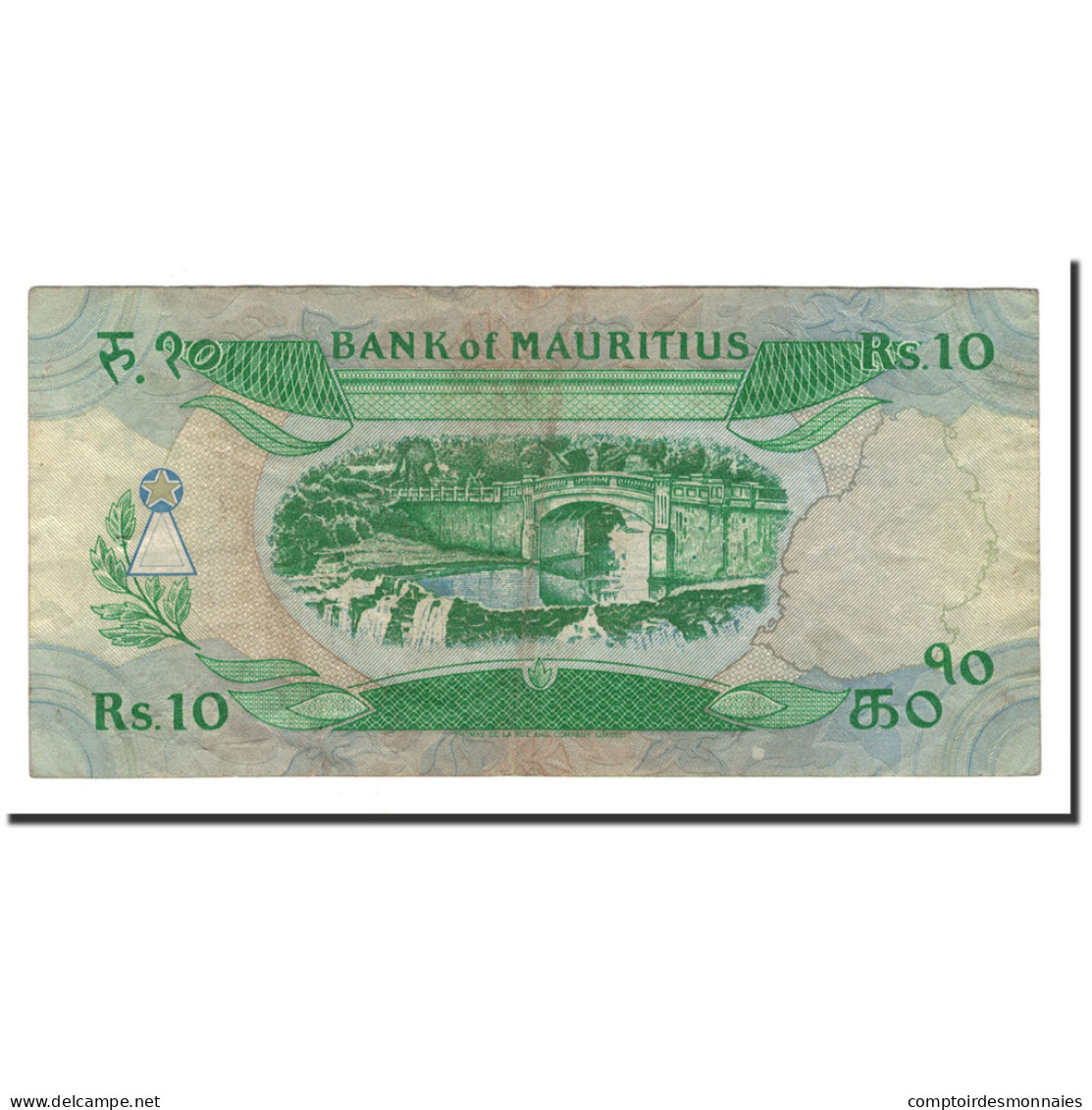 Billet, Mauritius, 10 Rupees, 1985, Undated, KM:35a, TTB+ - Mauritius