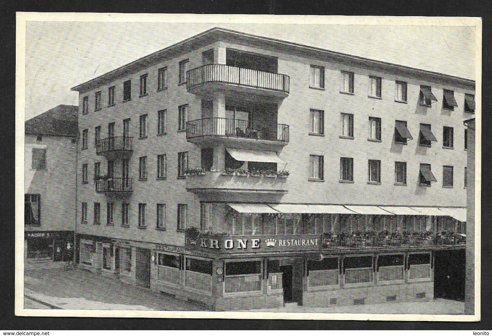 WÄDENSWIL ZH Restaurant KRONE 1955 - Wädenswil