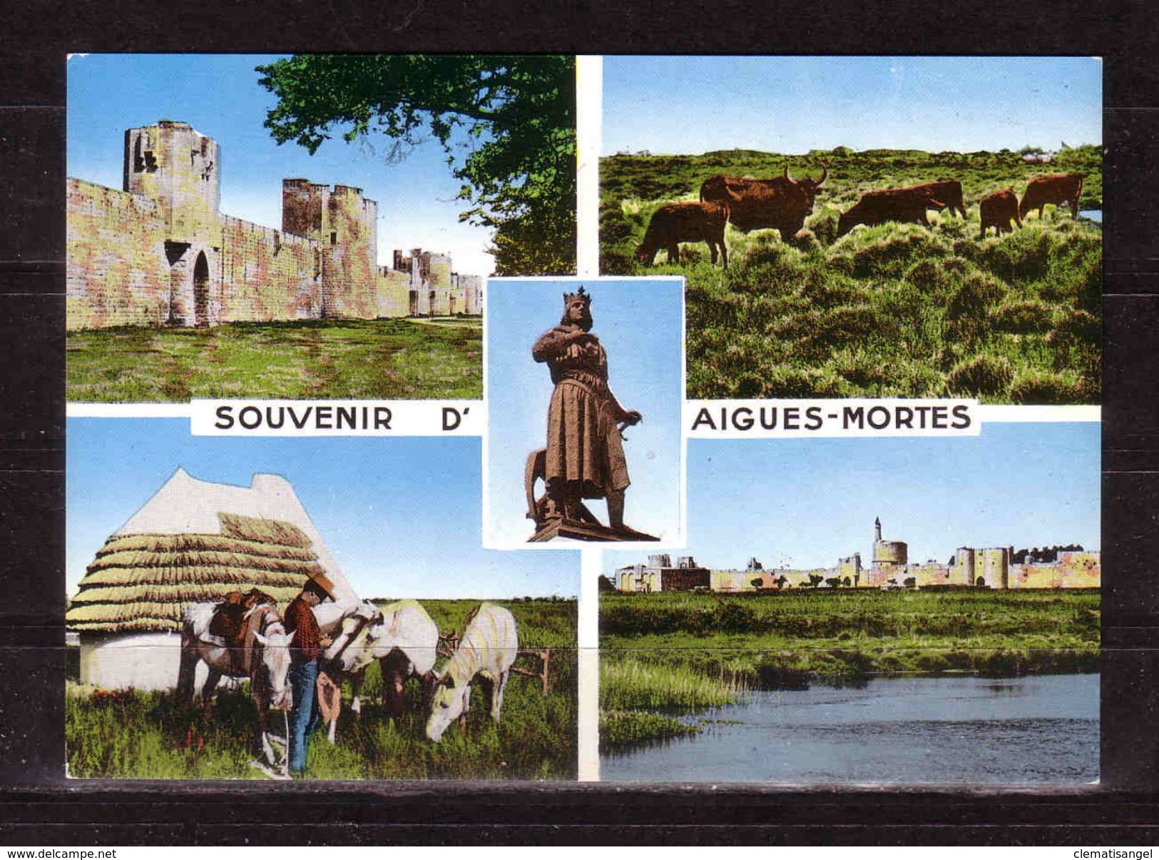 263d * SOUVENIR D'AIGUES-MORTES * IN 5 ANSICHTEN **!! - Aigues-Vives