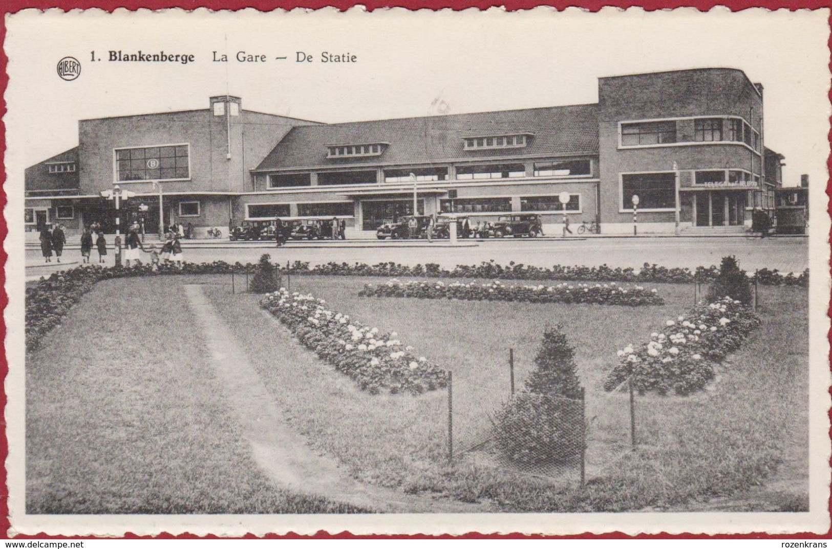 Blankenberge La Gare De Statie Station 1961 (In Zeer Goede Staat) - Blankenberge