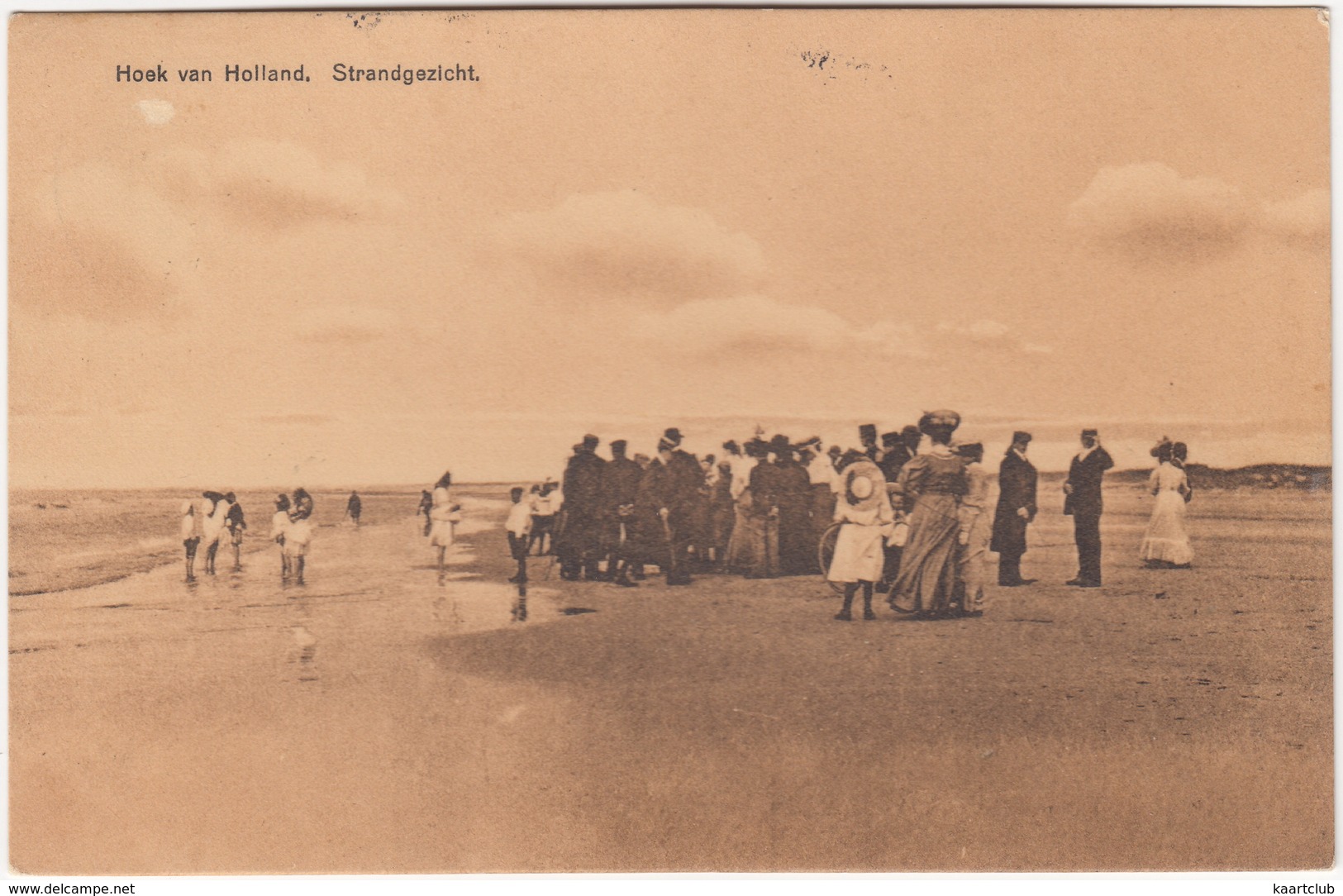 Hoek Van Holland - Strandgezicht - 1912 - (Zuid-Holland, Nederland/Holland) - Ed. J.H. Schaefer, B 5696 11 - Hoek Van Holland