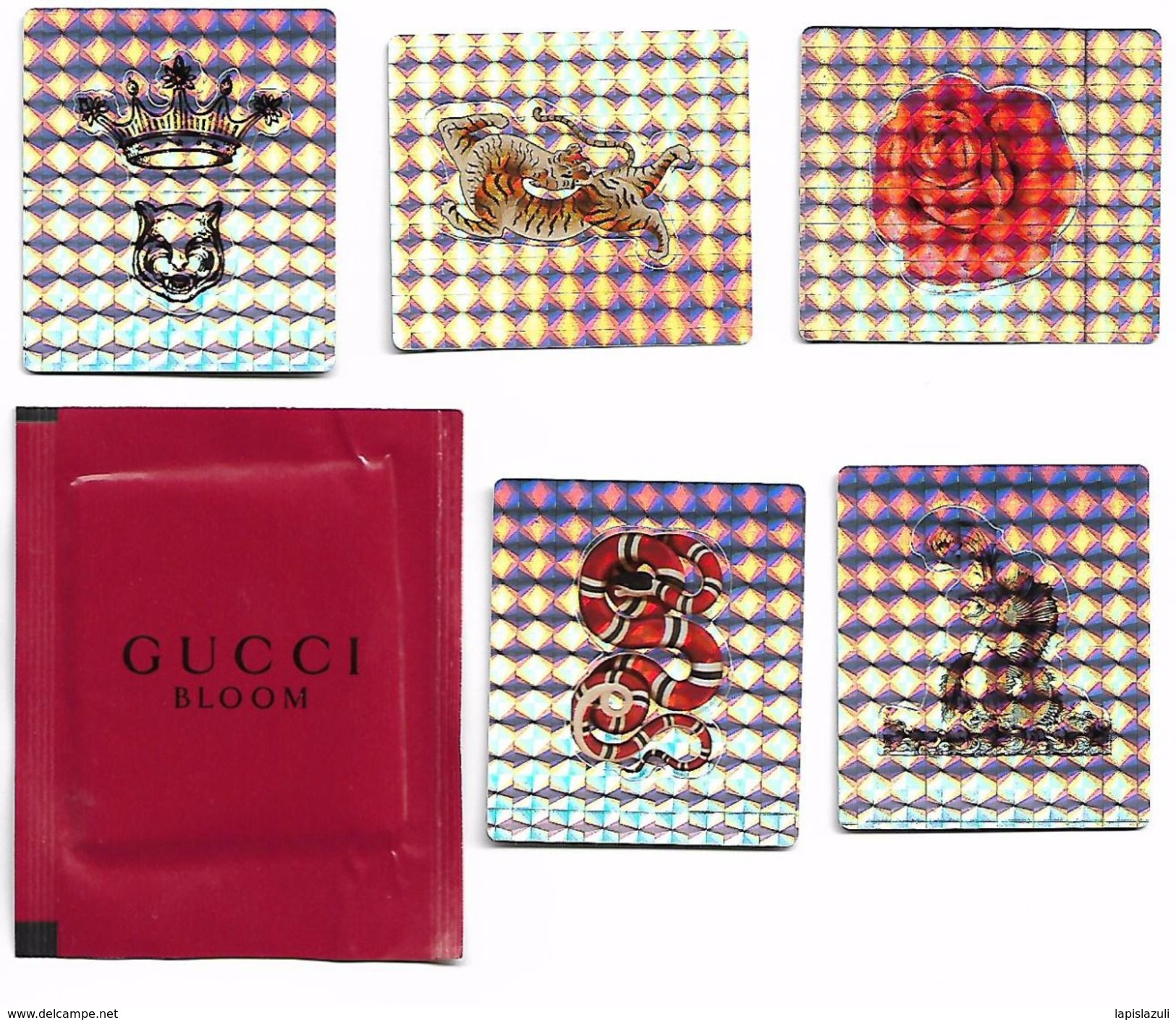 Gucci BLOOM Pochette Avec 5 Tattoos - Modernes (à Partir De 1961)