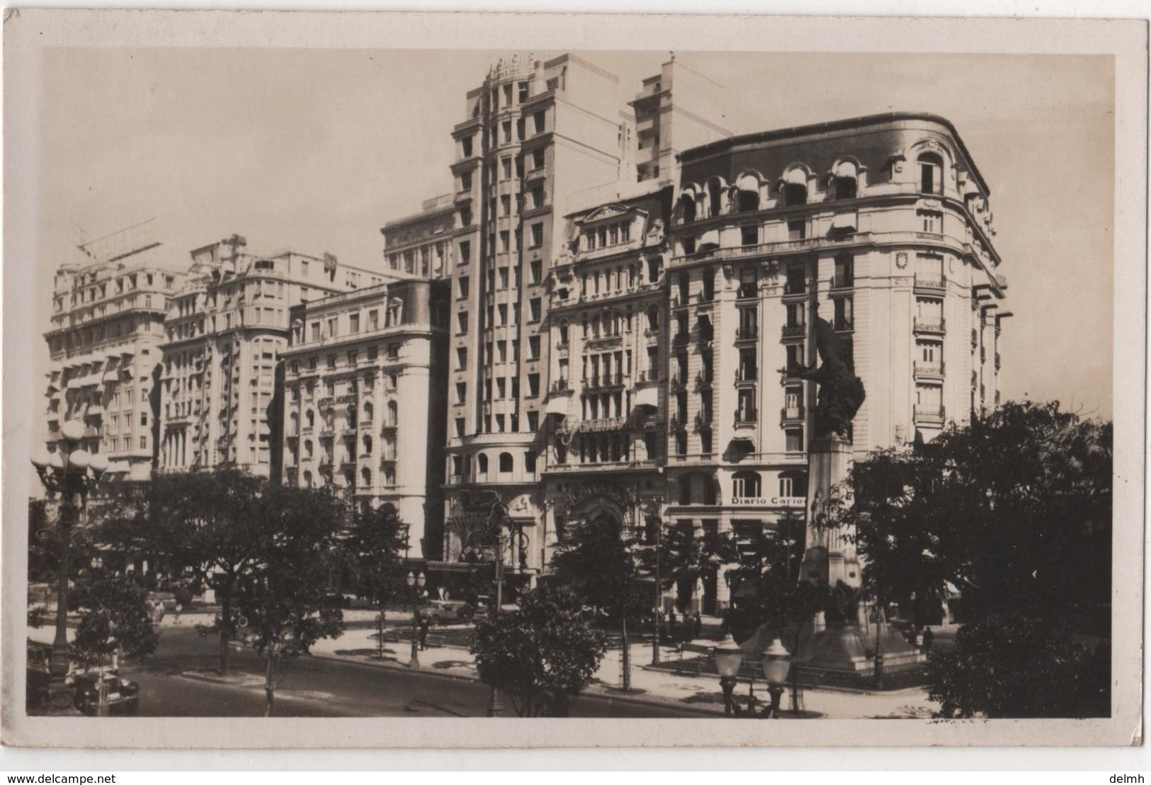 BRASIL Carte Photo  RIO De Janeiro Trecho Da Avenida Rio Branco - Rio De Janeiro