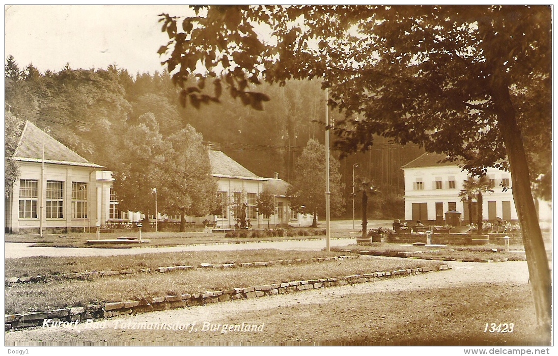 KURHOTEL, BAD TATZMANNSDORF, BURGERLAND, AUSTRIA. Circa 1955 USED POSTCARD Ah8 - Sonstige & Ohne Zuordnung