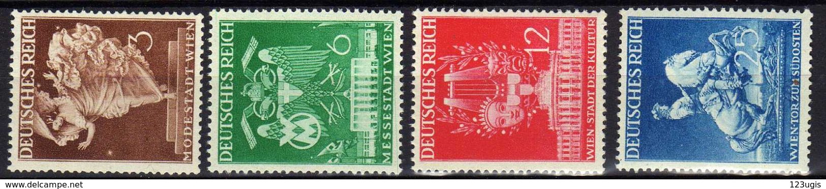 Deutsches Reich, 1941, Mi 768-771 **, Wiener Messe [061014VII] - Ungebraucht