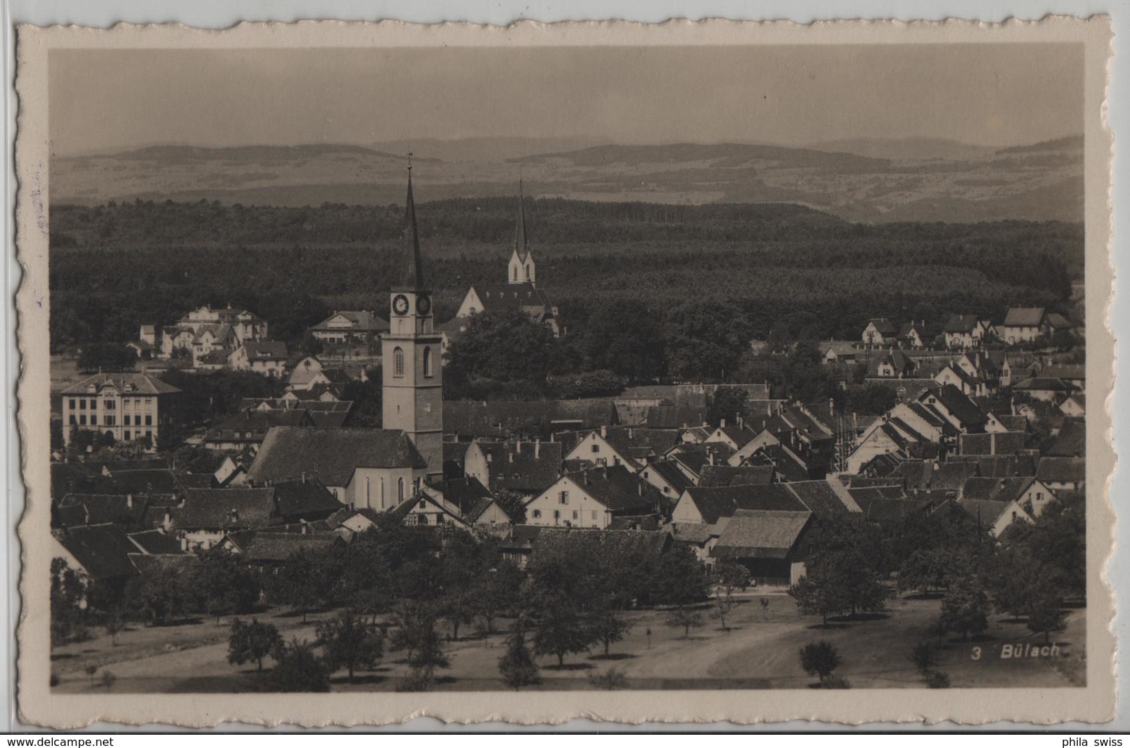 Bülach - Generalansicht - Photo: O. Grob - Bülach