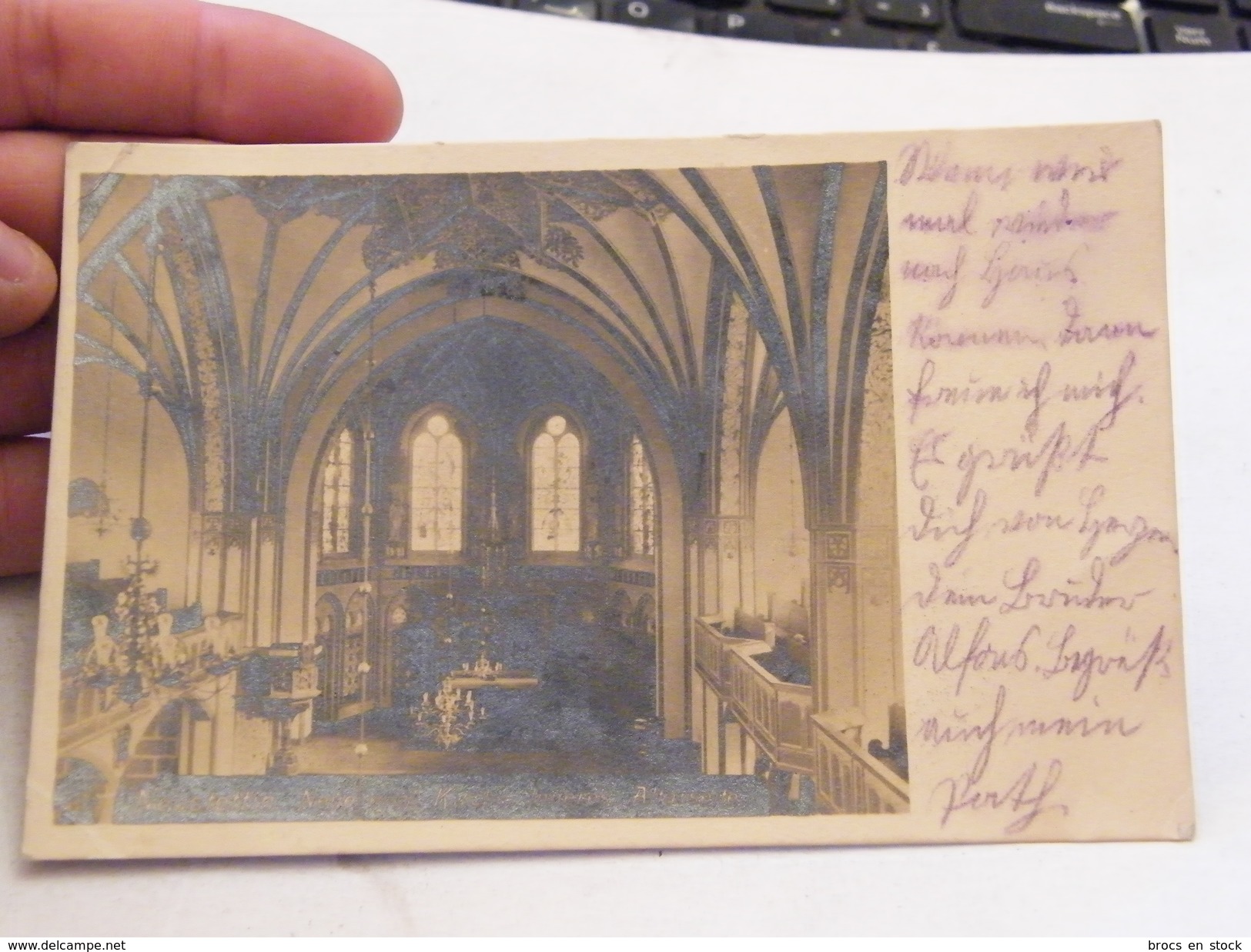 P Carte Postale Allemagne Neustettin Kirche 1915 - To Identify