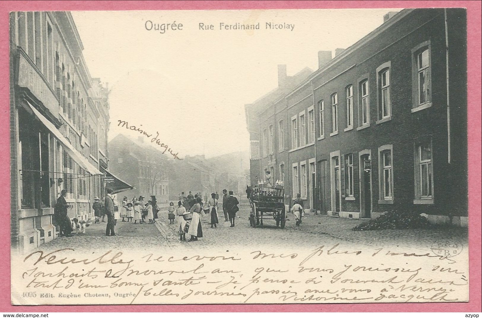 Belgique - OUGREE - Rue Ferdinant Nicolay - Seraing