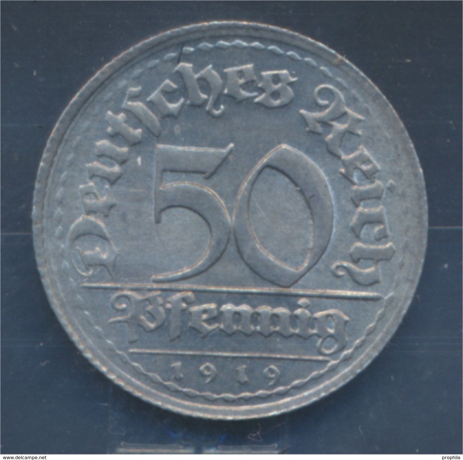 Deutsches Reich Jägernr: 301 1919 E Stgl./unzirkuliert Aluminium 1919 50 Pfennig Ährengarbe (7879641 - 50 Rentenpfennig & 50 Reichspfennig