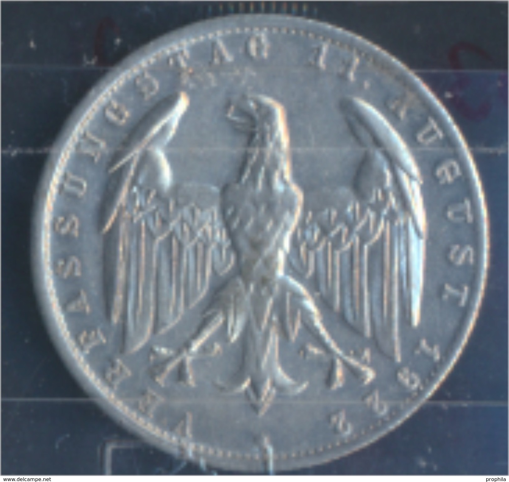 Deutsches Reich Jägernr: 303 1922 J Stgl./unzirkuliert Aluminium 1922 3 Mark Reichsadler Mit Umschrift (7859136 - 3 Mark & 3 Reichsmark