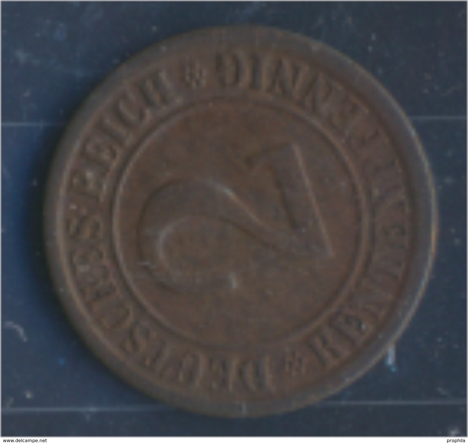 Deutsches Reich Jägernr: 307 1923 G Vorzüglich Bronze 1923 2 Rentenpfennig Ährengarbe (7862412 - 2 Rentenpfennig & 2 Reichspfennig