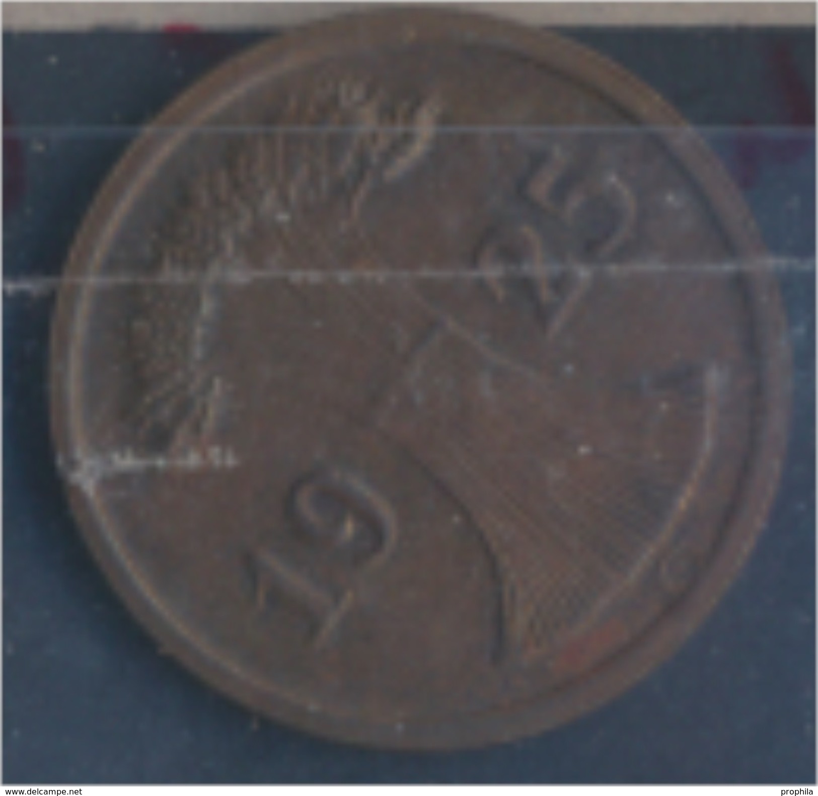 Deutsches Reich Jägernr: 314 1925 G Vorzüglich Bronze 1925 2 Reichspfennig Ährengarbe (7862421 - 2 Rentenpfennig & 2 Reichspfennig
