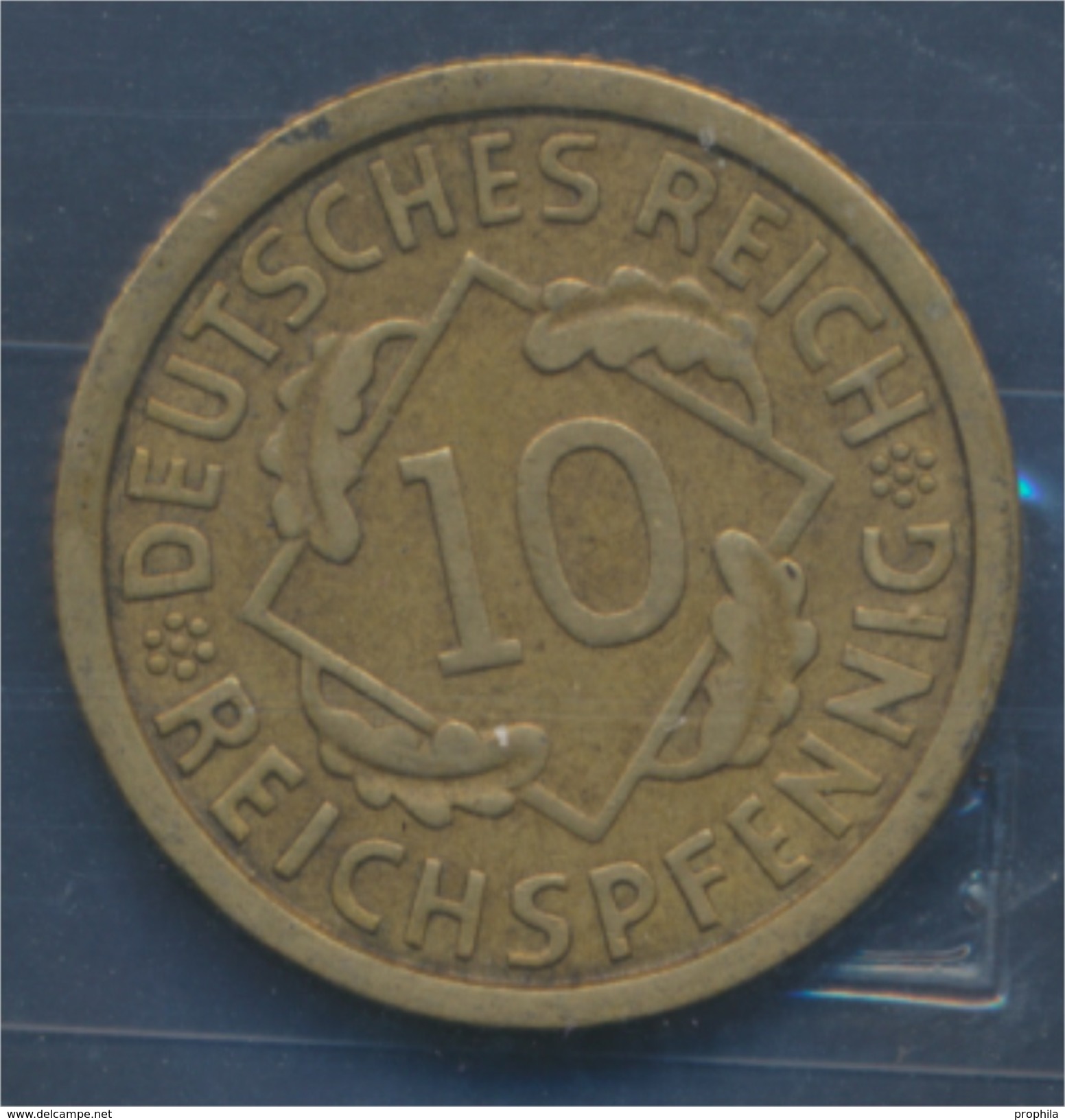 Deutsches Reich Jägernr: 317 1930 E Vorzüglich Aluminium-Bronze 1930 10 Reichspfennig Ähren (7879587 - 10 Rentenpfennig & 10 Reichspfennig