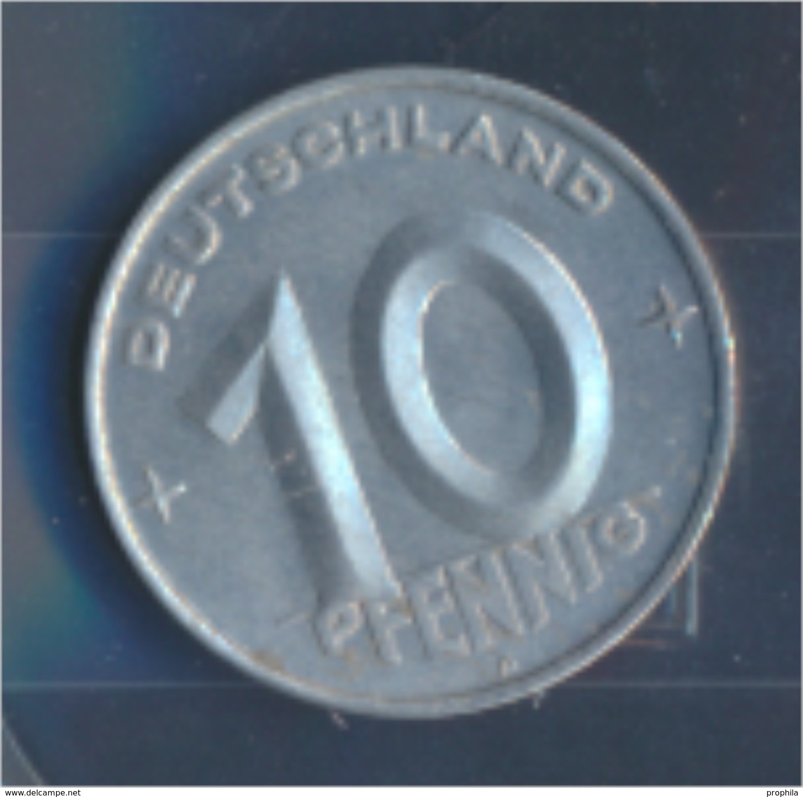 DDR Jägernr: 1507 1953 A Stgl./unzirkuliert Aluminium 1953 10 Pfennig Hammer Und Zirkel Zwisch (7849385 - 10 Pfennig