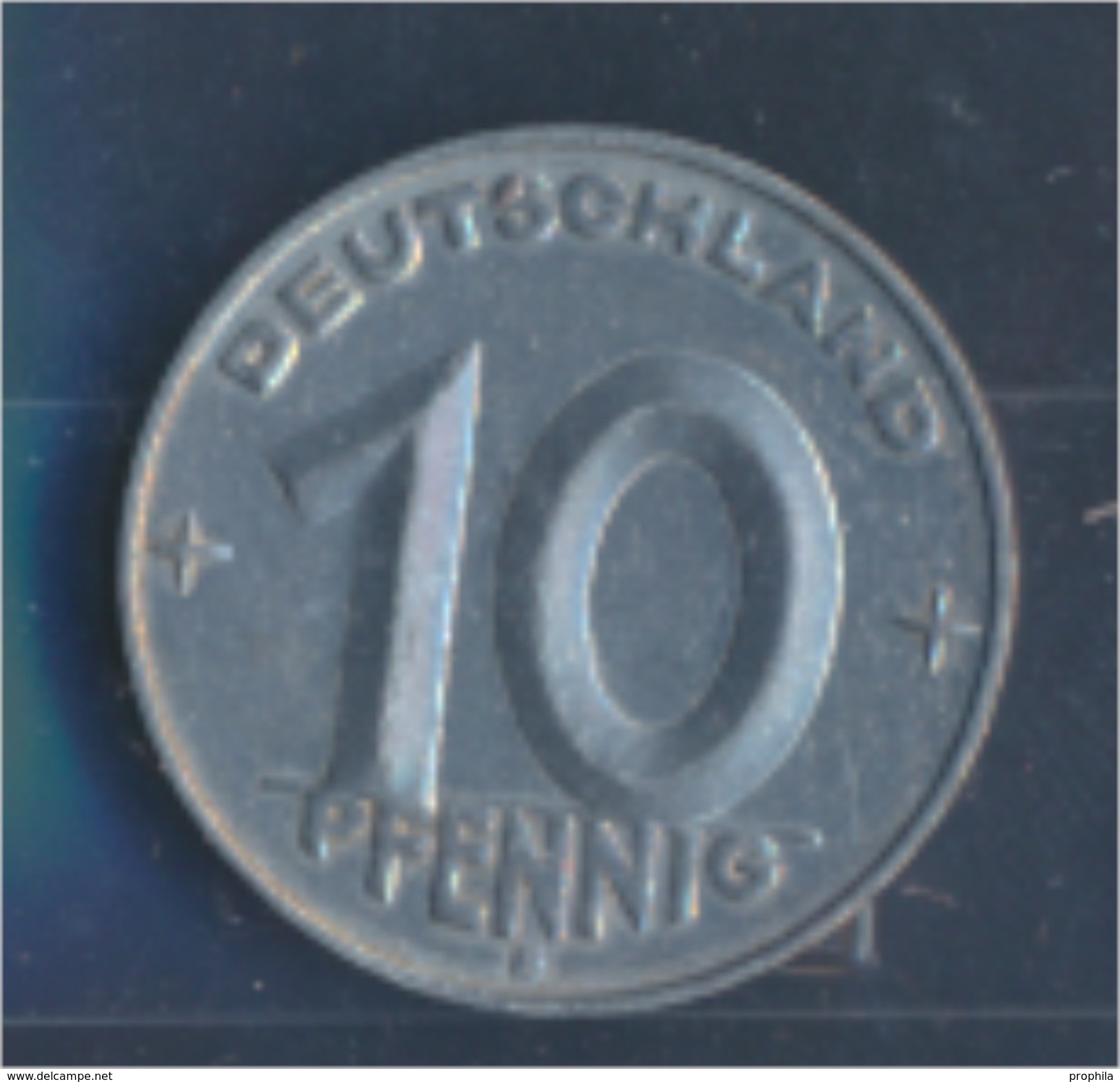 DDR Jägernr: 1507 1953 E Vorzüglich Aluminium 1953 10 Pfennig Hammer Und Zirkel Zwisch (7849358 - 10 Pfennig