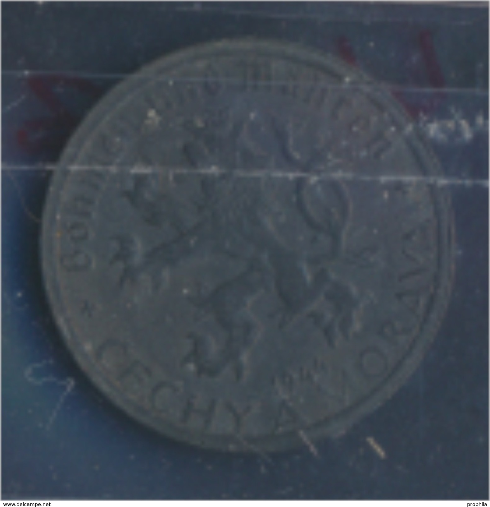 Böhmen Und Mähren Jägernr: 621 1944 Vorzüglich Zink 1944 20 Heller Wappenlöwe (7859137 - Military Coin Minting - WWII