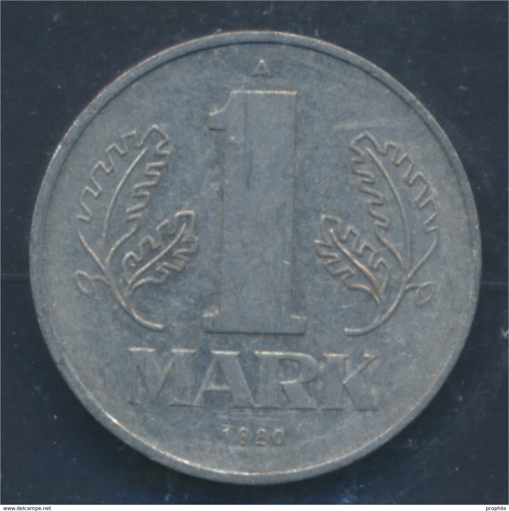 DDR Jägernr: 1514 1980 A Sehr Schön Aluminium 1980 1 Mark Staatswappen (8720007 - 1 Mark