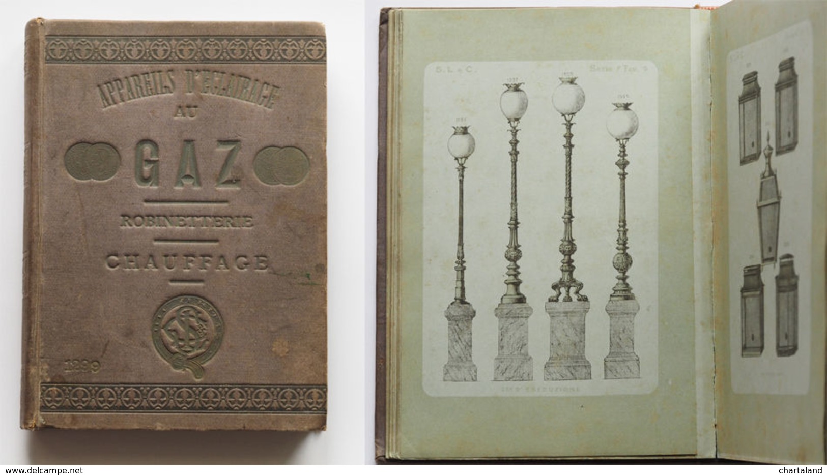 Catalogo Epoca - Appareils D' Eclairage Au GAZ - Chauffage - Ed. 1900 Ca. - Raro - Non Classificati