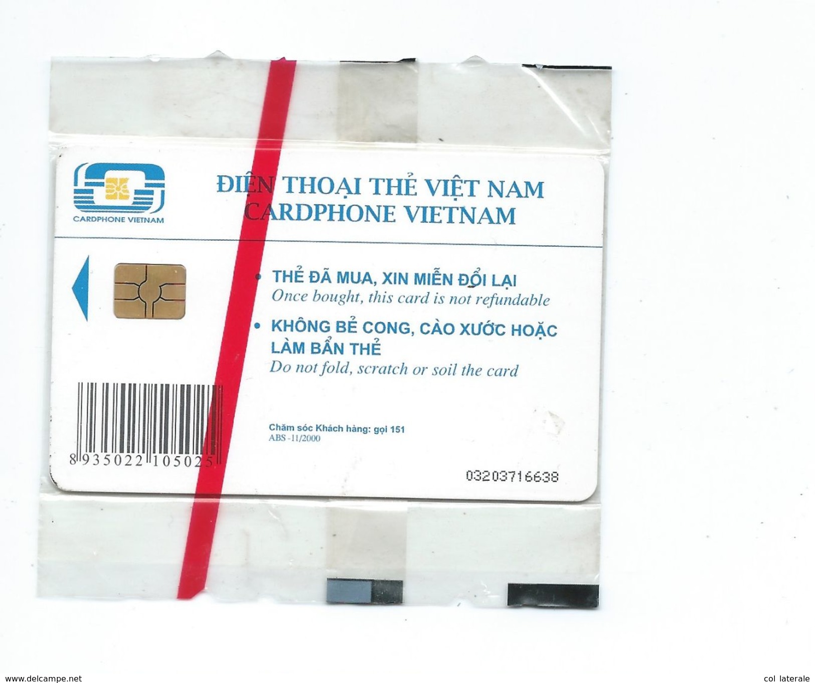 1 Télécarte Vietnam Viet Nam Neuve Sous Blister 50.000 D 2 Scans - Vietnam