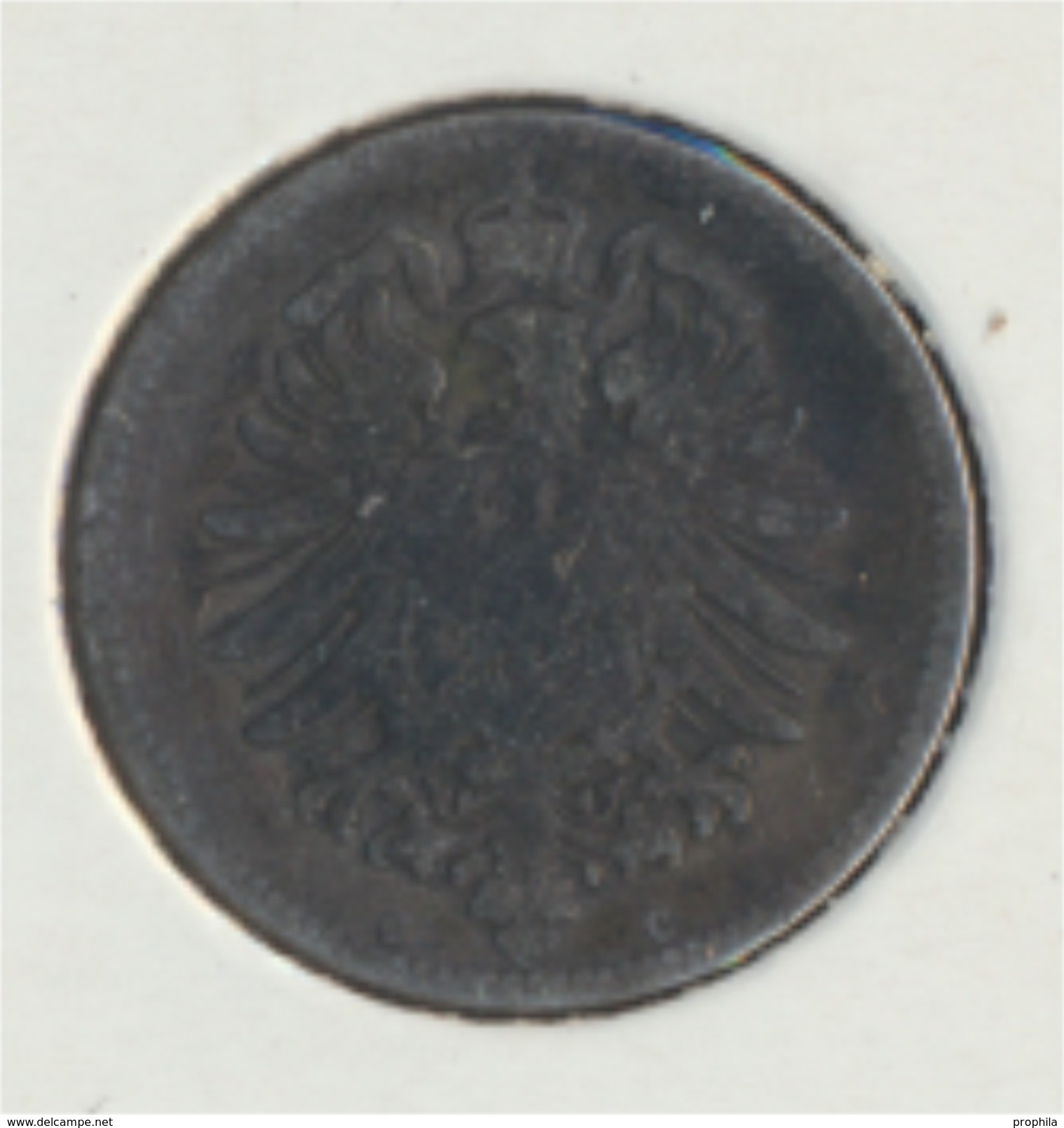 Deutsches Reich Jägernr: 9 1874 C Sehr Schön Silber 1874 1 Mark Kleiner Reichsadler (7849301 - 1 Mark