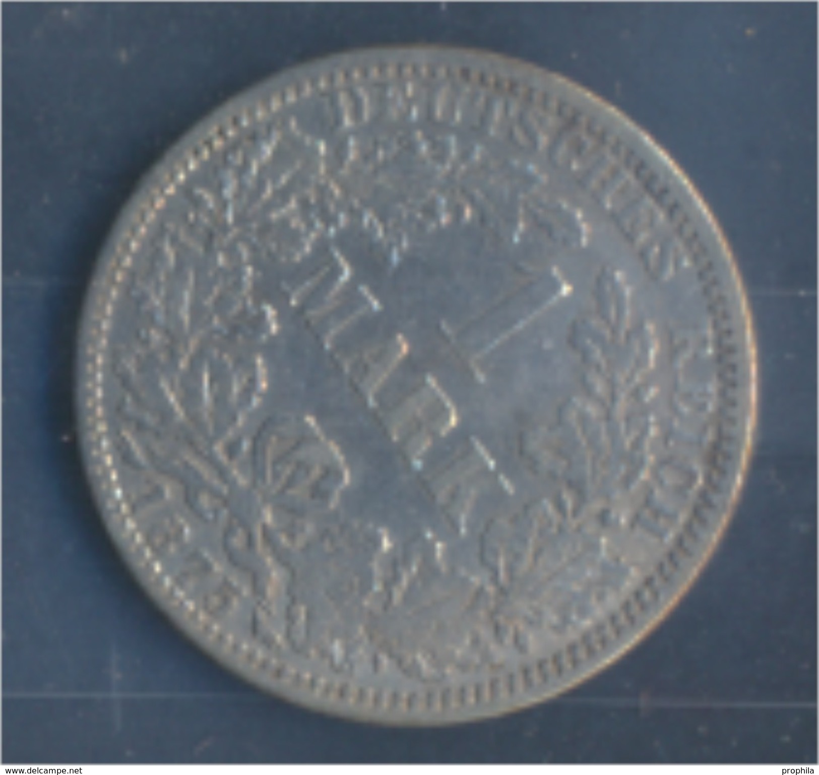 Deutsches Reich Jägernr: 9 1875 A Vorzüglich Silber 1875 1 Mark Kleiner Reichsadler (7849059 - 1 Mark