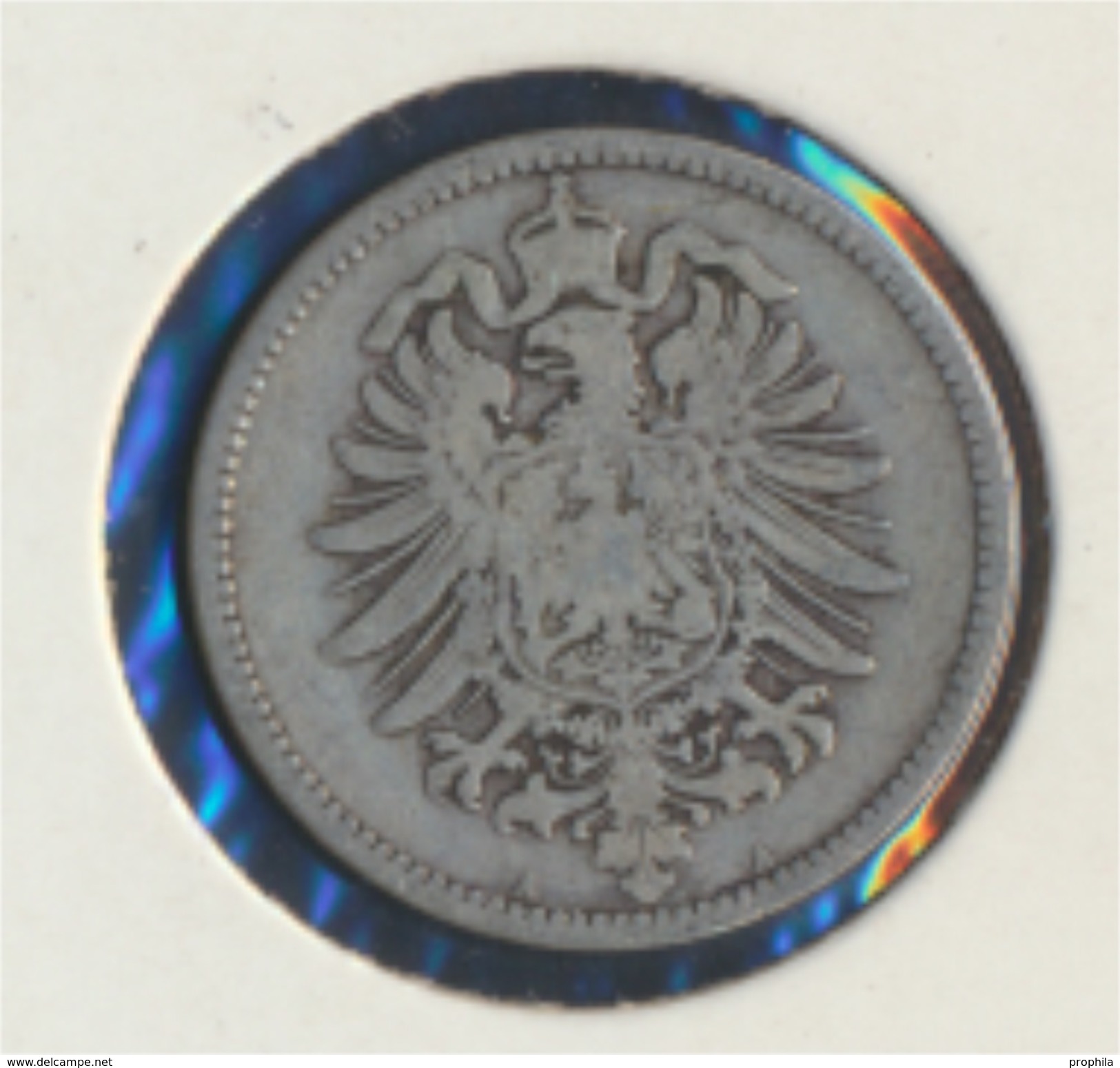 Deutsches Reich Jägernr: 9 1880 A Sehr Schön Silber 1880 1 Mark Kleiner Reichsadler (7849283 - 1 Mark