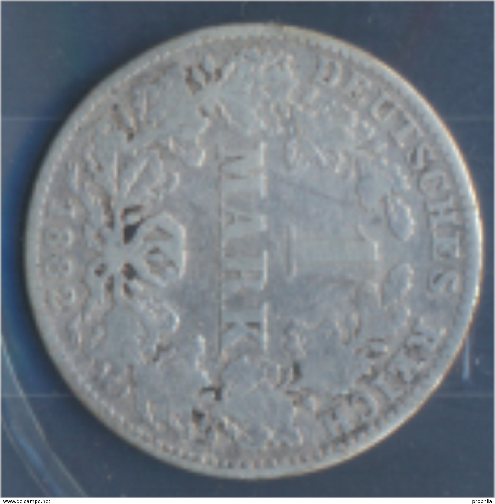 Deutsches Reich Jägernr: 9 1882 J Sehr Schön Silber 1882 1 Mark Kleiner Reichsadler (7849024 - 1 Mark