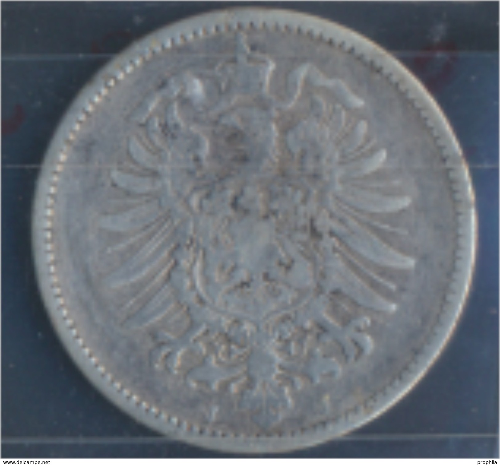 Deutsches Reich Jägernr: 9 1882 J Sehr Schön Silber 1882 1 Mark Kleiner Reichsadler (7849024 - 1 Mark