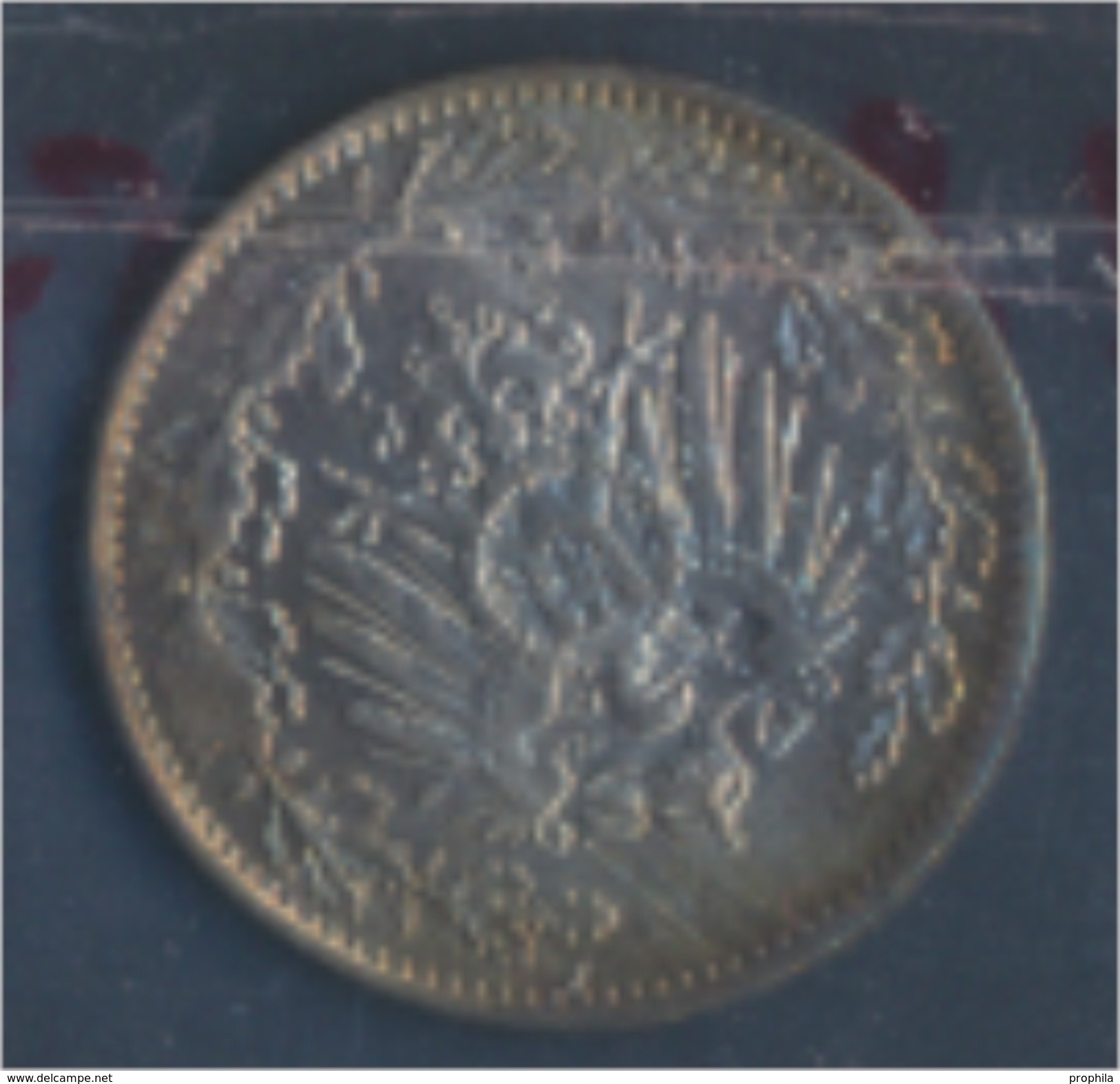 Deutsches Reich Jägernr: 16 1918 J Stgl./unzirkuliert Silber 1918 1/2 Mark Großer Reichsadler Im Eich (7859365 - 1/2 Mark