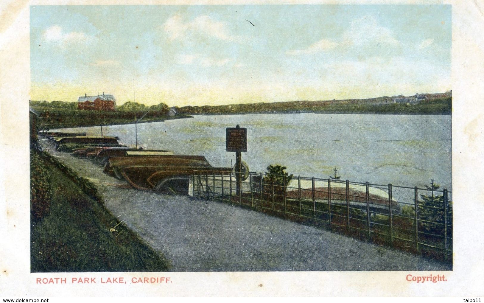 Roath Park Lake Cardiff - Glamorgan