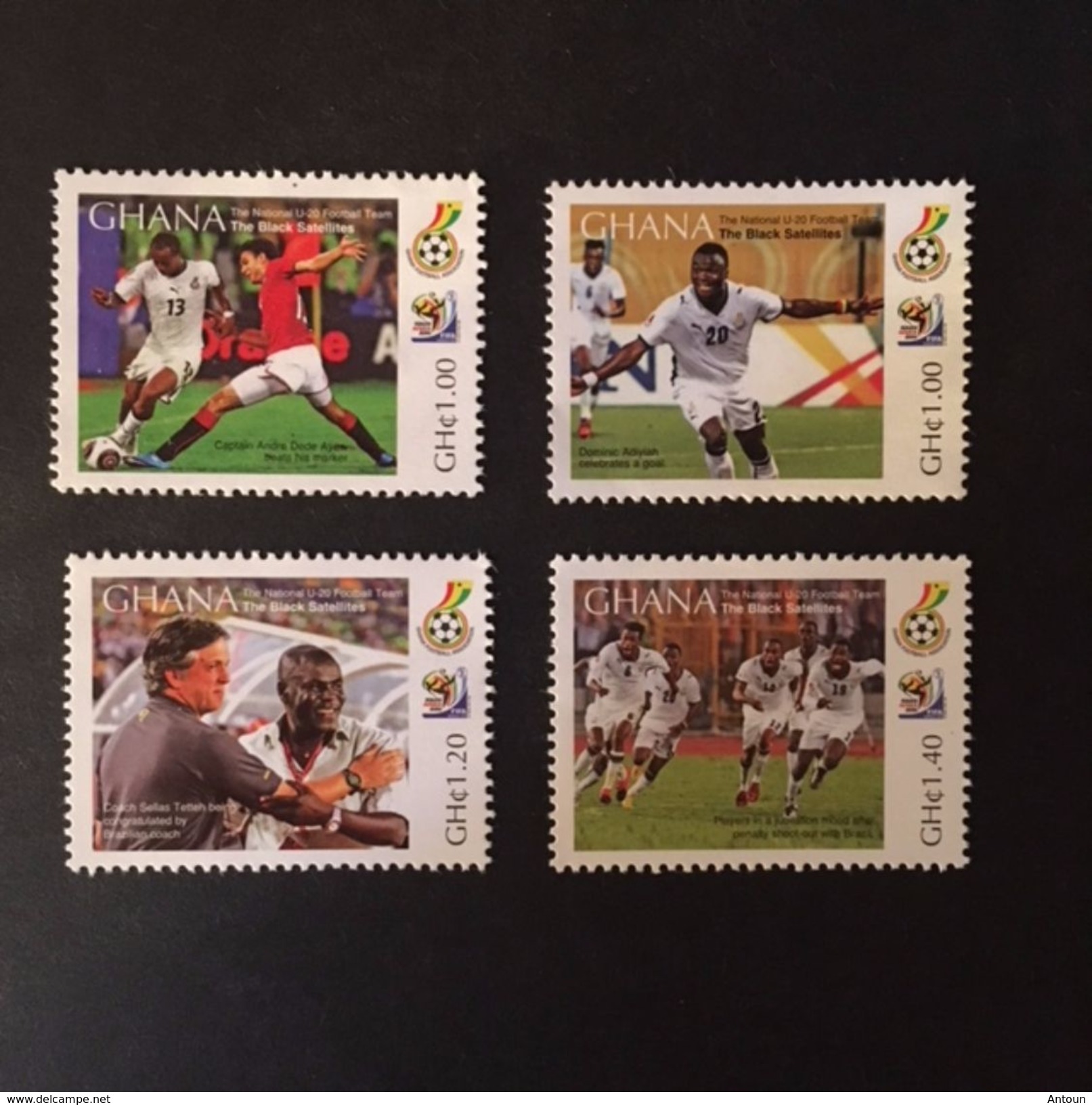 Ghana 2010 World  Cup Soccer Championship South Africa - Ghana (1957-...)