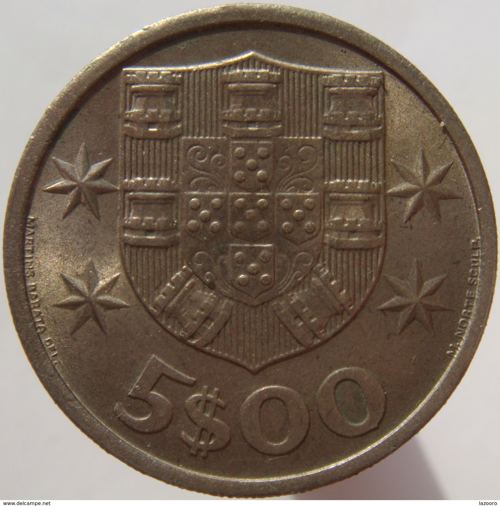 Portugal 5 $ 00 Escudos 1967 - Portugal