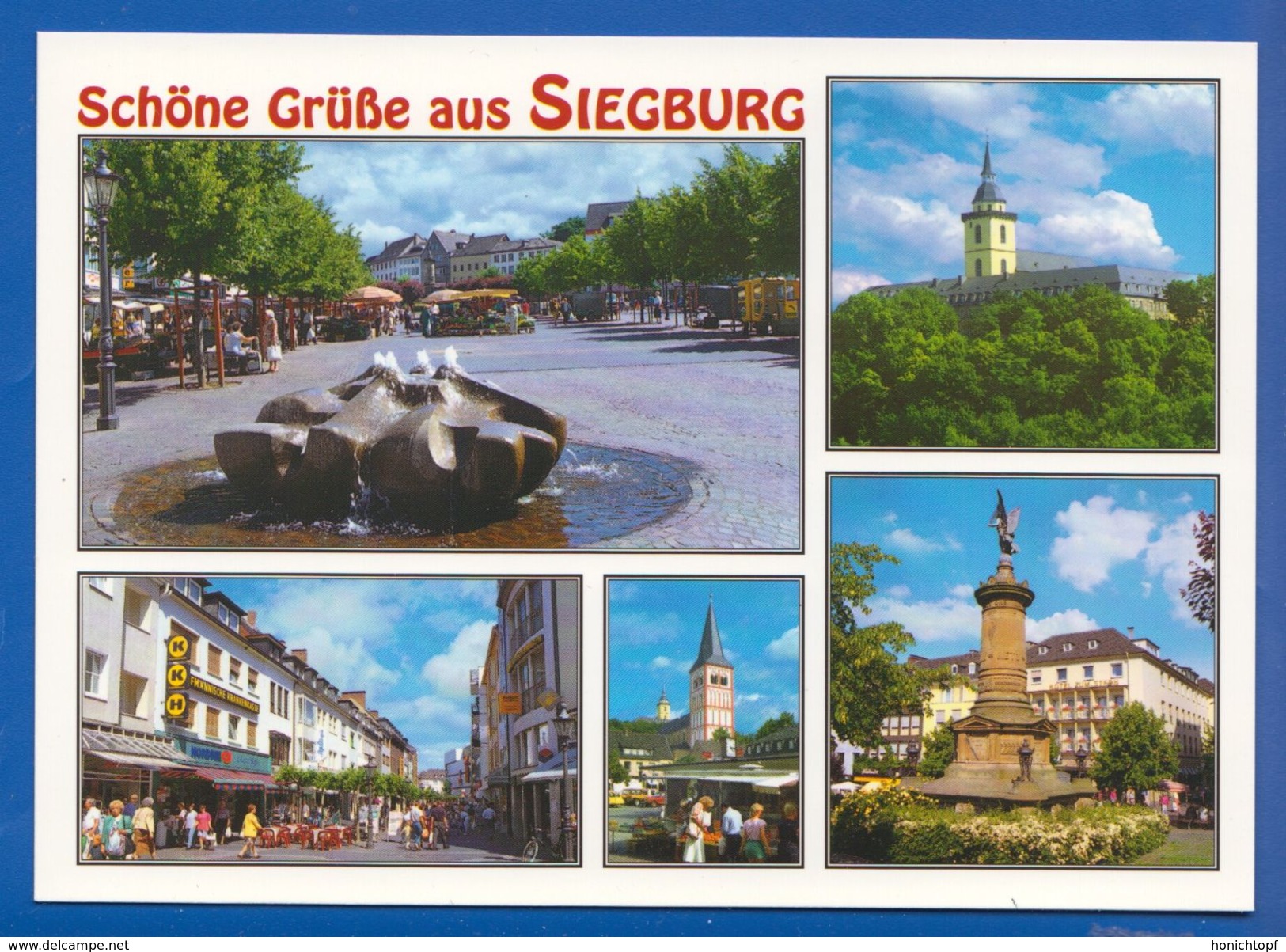 Deutschland; Siegburg; Multibildkarte - Siegburg