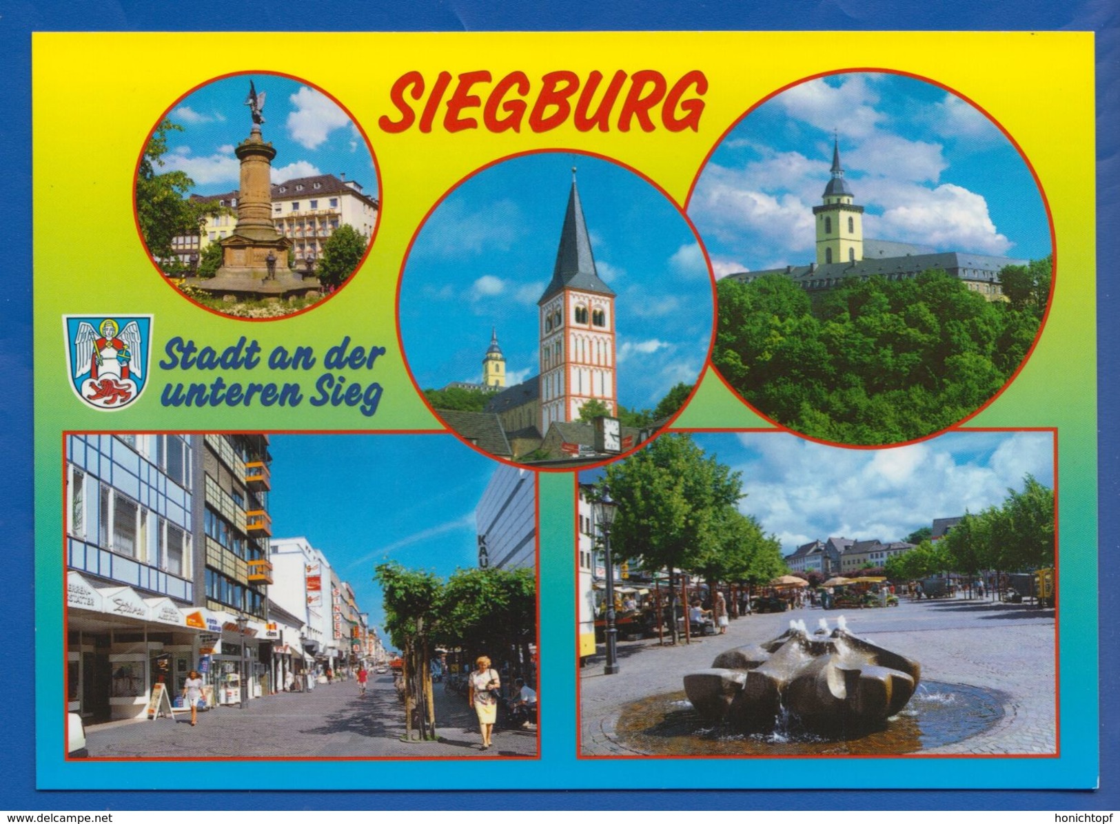 Deutschland; Siegburg; Multibildkarte - Siegburg
