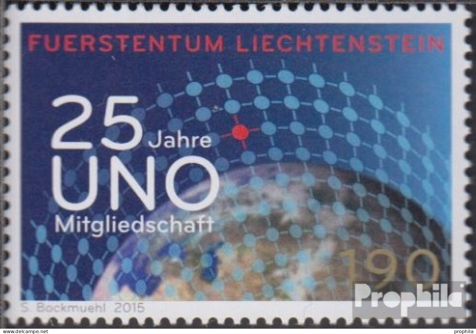 Liechtenstein 1750 (kompl.Ausg.) Postfrisch 2015 UNO - Nuevos