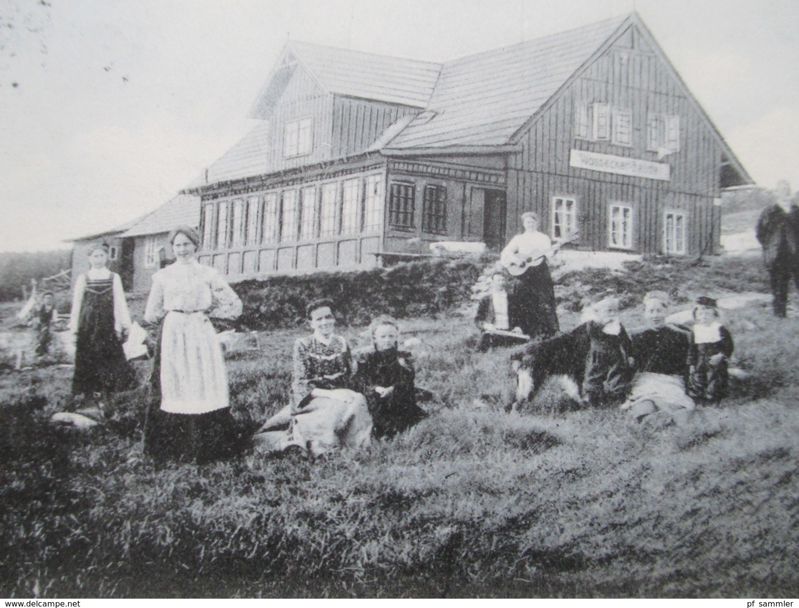 Österreich / Tschechien / Sudeten 1906 Gruss Von Der Wossecker Baude. Riesengebirge. 1260m. Franz Endler. - Sudeten