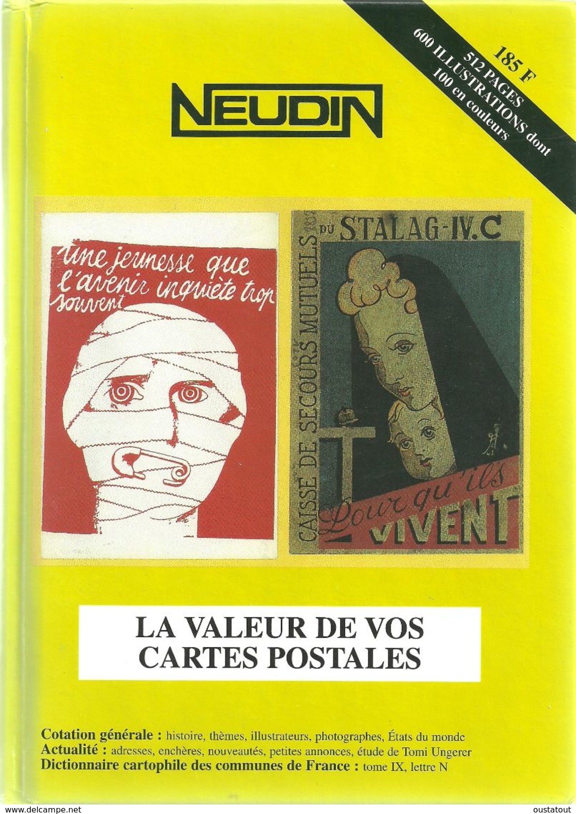 CATALOGUE  NEUDIN 2001 " Communes Lettre N " - Très Bon état - Dernier De La Série - Livres & Catalogues