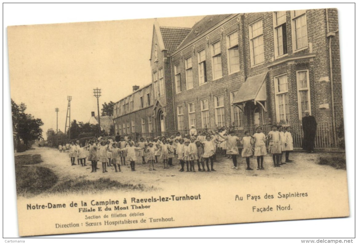 Notre-dame De La Campine à Raevels-lez-Trunhout - Au Pays Des Sapinières - Façade Nord - Ravels