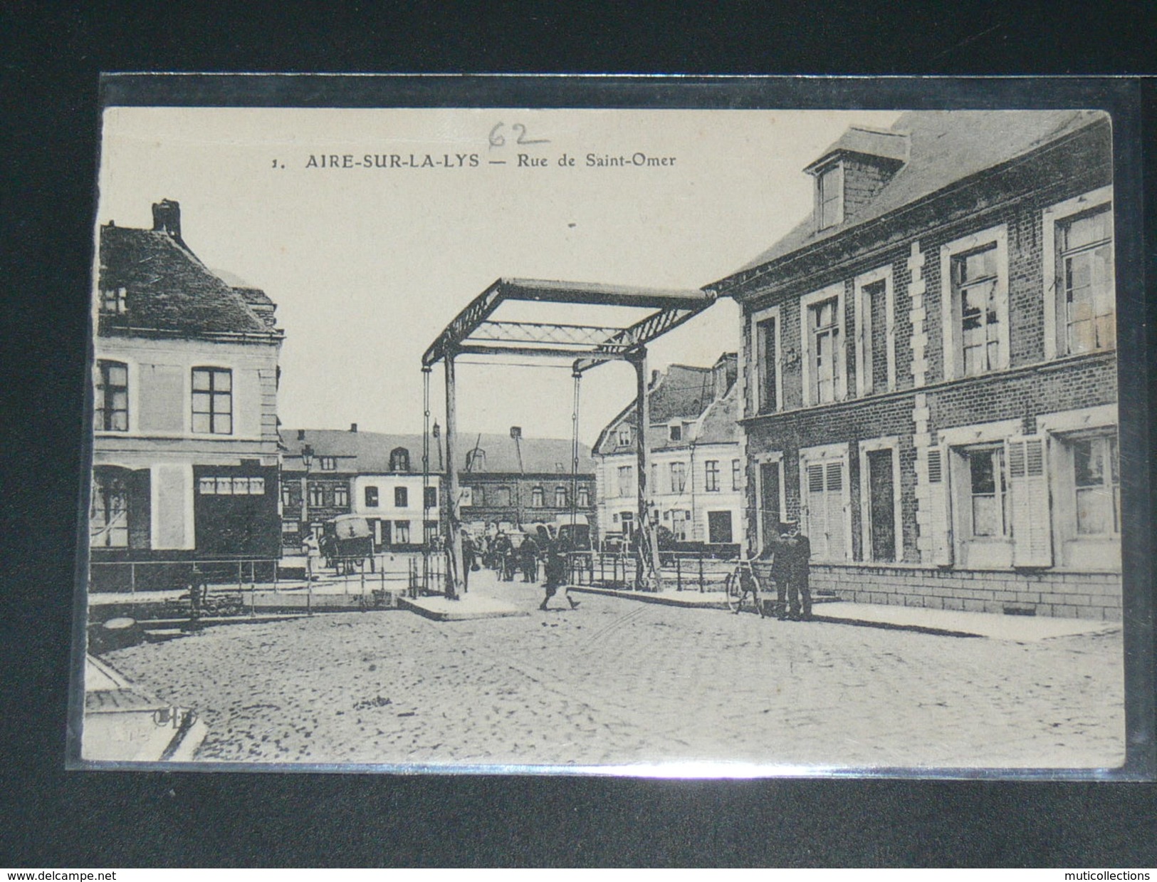 AIRE SUR LA LYS     1910    VUE     CIRC  EDIT - Aire Sur La Lys