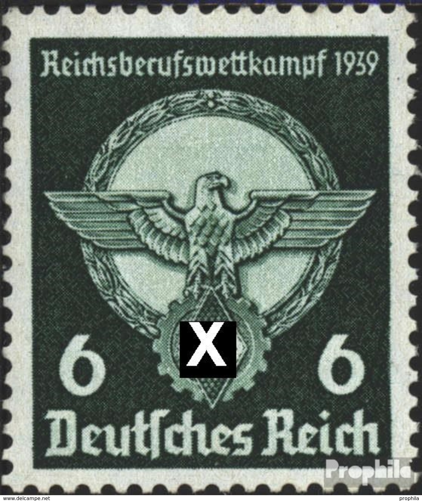 Deutsches Reich 689 Postfrisch 1939 Berufswettkampf - Ungebraucht