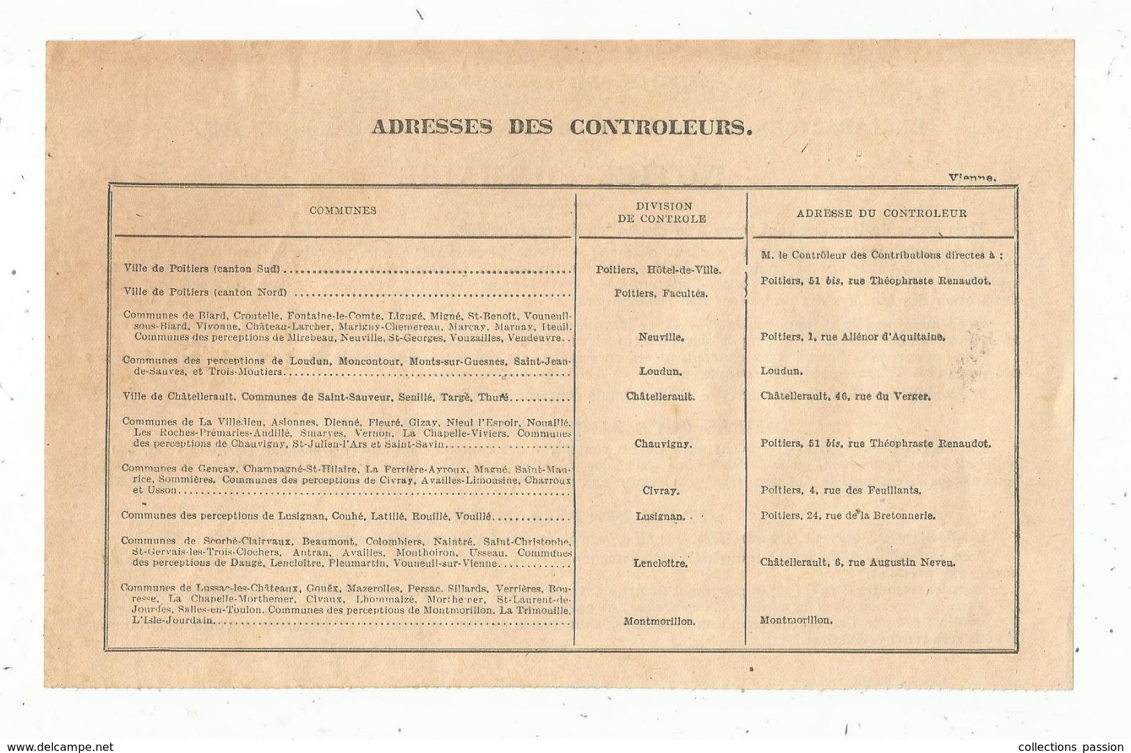 Note De L'administration Fiscale ,impôts Sur Les Revenus 1939 , Notice Sommaire , Frais Fr : 1.45 E - Ohne Zuordnung