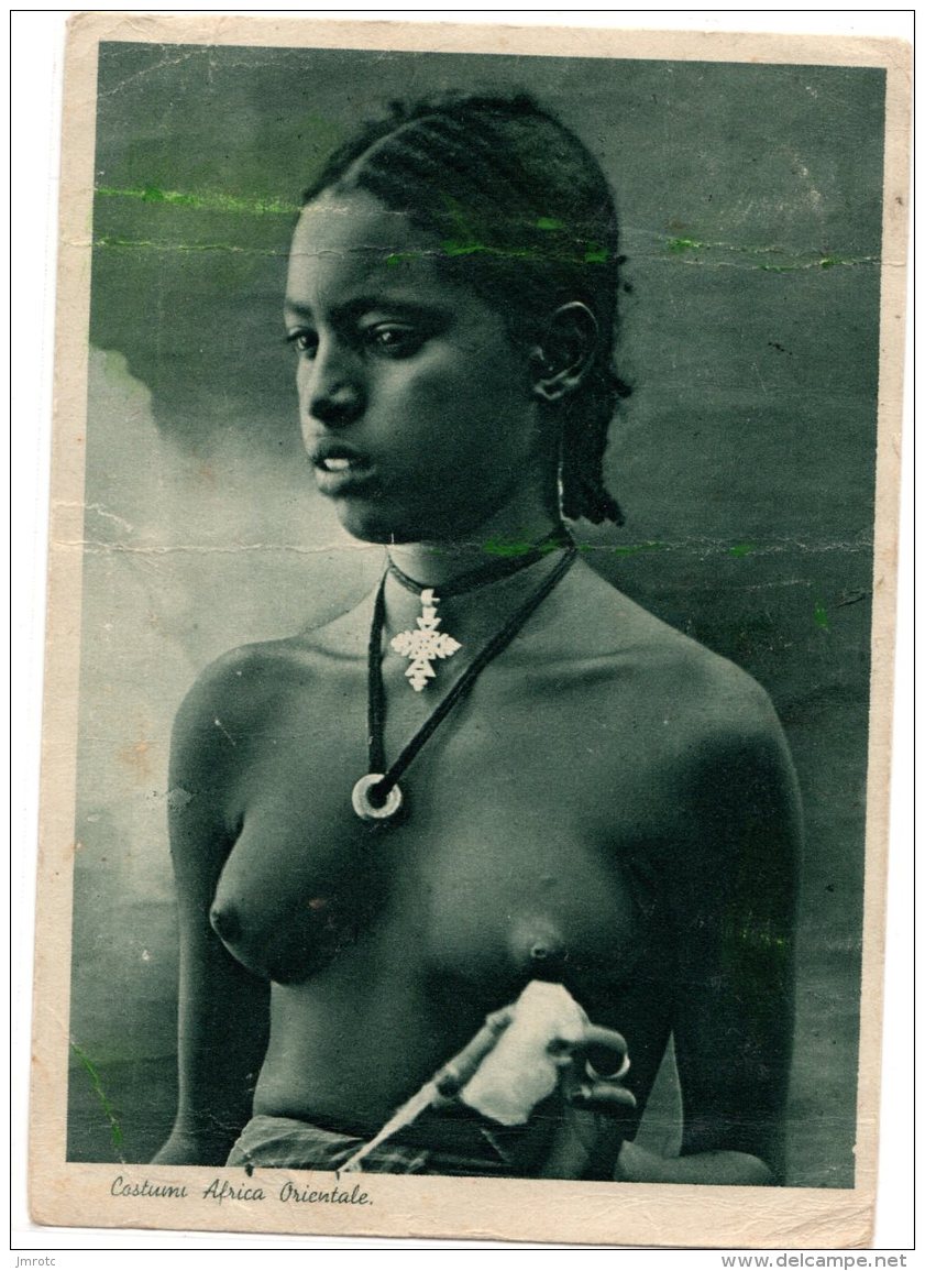 Erythrée , Carte Femme Afrique Orientale 1906  ((43/44) - Eritrea