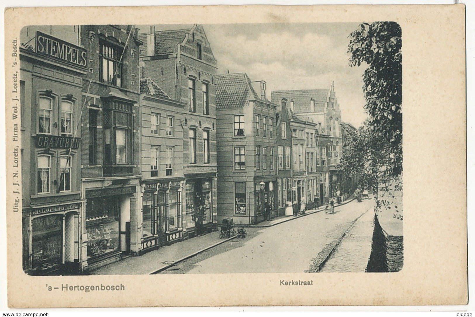 S Hertogenbosch Kerkstraat - 's-Hertogenbosch
