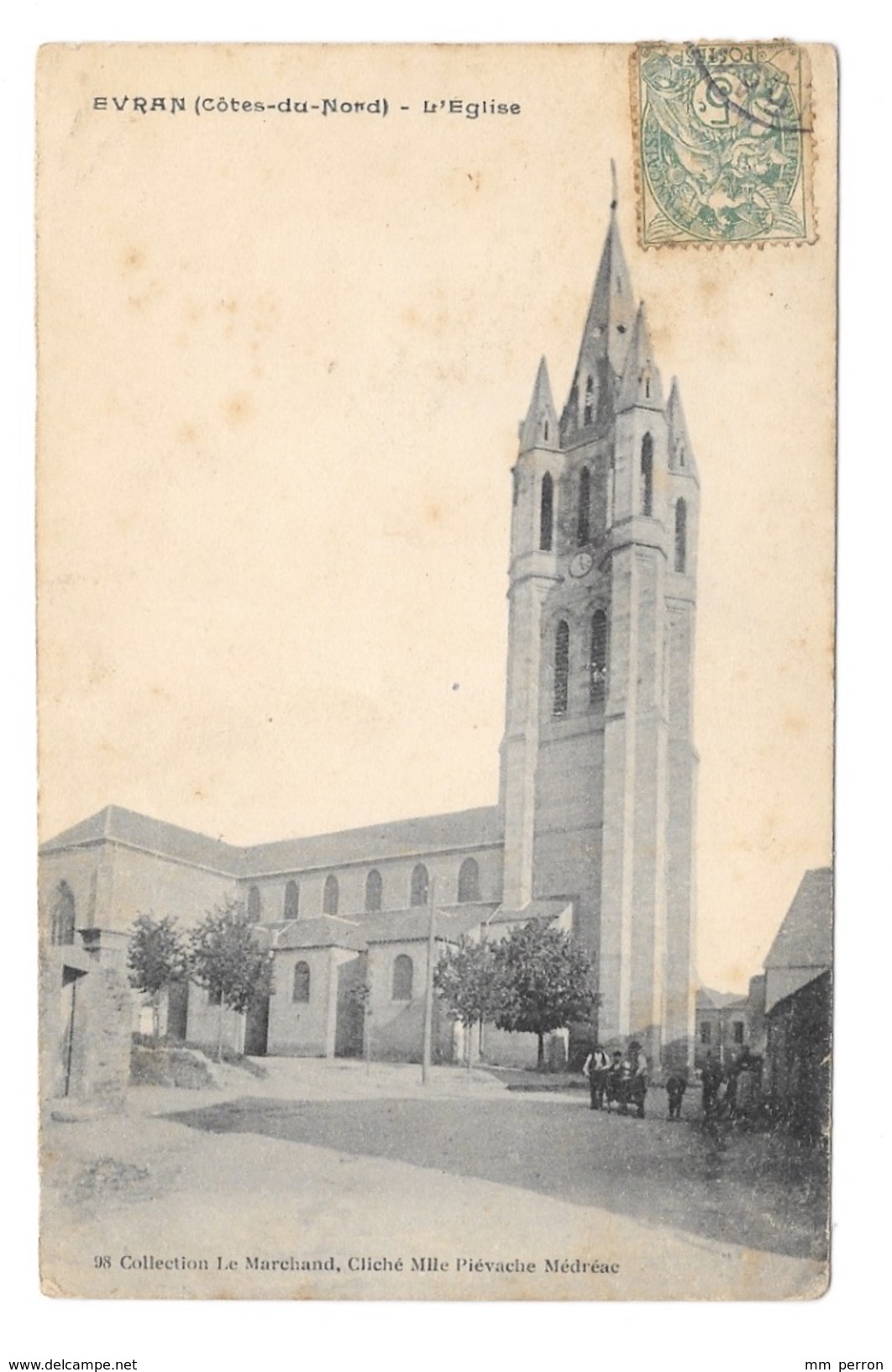 (17901-22) Evran - L'Eglise - Evran