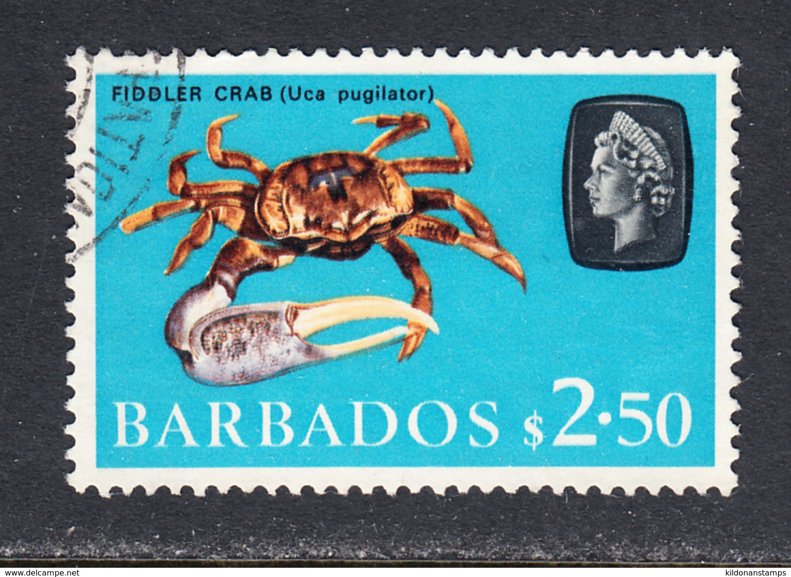 Barbados 1966-69 Cancelled, Wmk 12 Sideways, Sc# 280 , SG 355 - Barbados (1966-...)